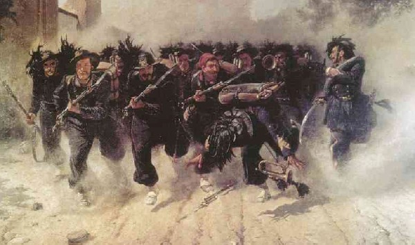 Carica dei bersaglieri