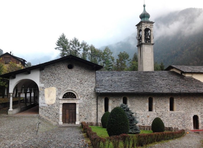 La chiesa di San Giacomo a Gromo