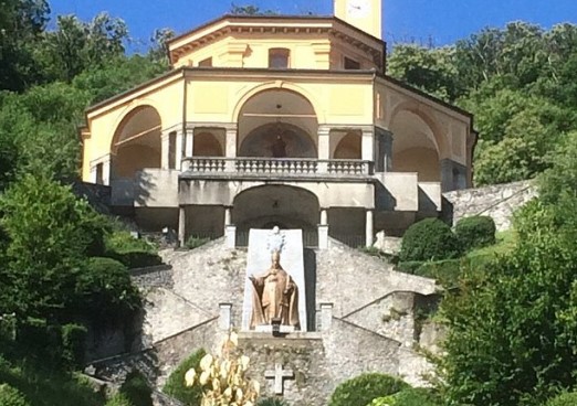 Il santuario della Madonna del Bosco a Imbersago