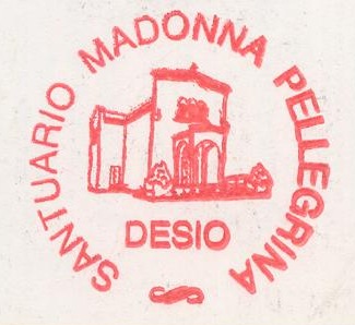 Il timbro applicato al Santuario della Madonna del Pellegrino