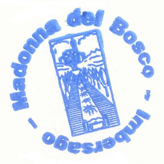 Il timbro apposto al Santuario della Madonna del Bosco