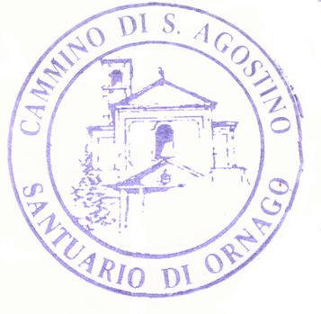 Il timbro apposto al Santuario della Beata Vergine del Lazzaretto