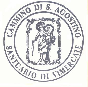 Il timbro del Santuario della Madonna del Rosario a Vimercate