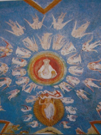 Il martirio di santa Barbara da un affresco di Lorenzo Lotto a Trescore Balneario (1524)