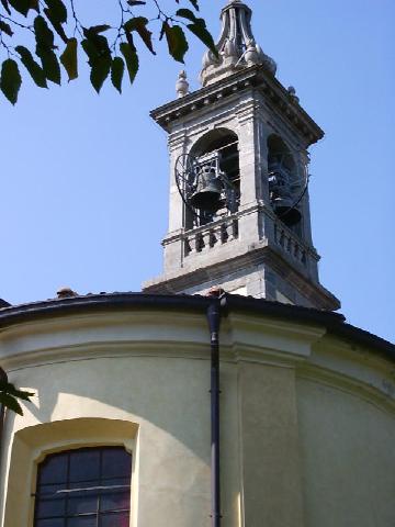 Il fabbricato Settecentesco della nuova chiesa di Cassago