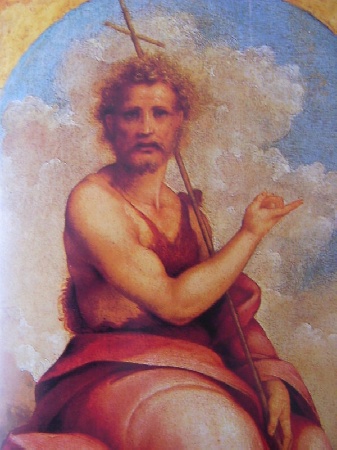 il Battista in un'opera di Da Sesto