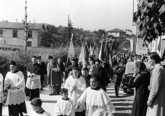 Processione d'ingresso di don Motta