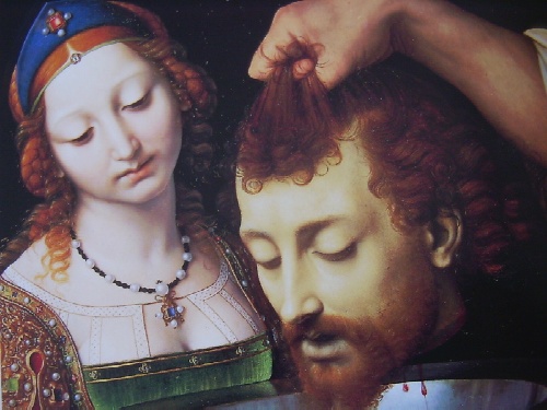 Salomè in un dipinto di Solario del 1515