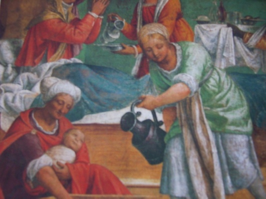 La natività di Luini conservata a Brera
