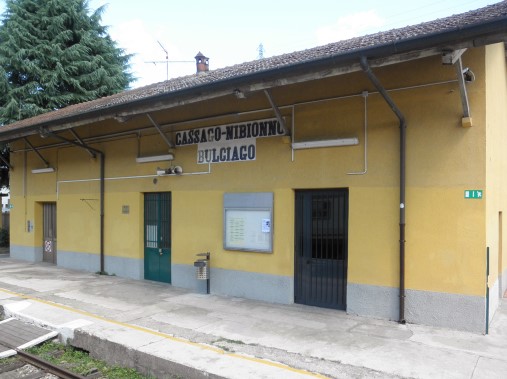 La stazione ferroviaria di Cassago