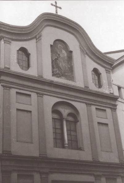 Facciata della chiesa del Seminario di Lodi
