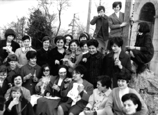 Gita al lago di Como verso il 1960