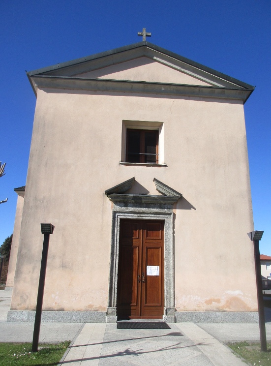 L'entrata dell'Oratorio di san Gregorio a Oriano