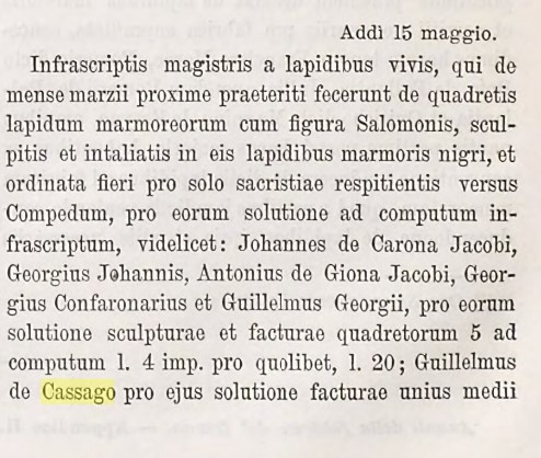 Il primo volume degli Annali della Fabbrica del Duomo