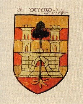 Stemma della nobile famiglia Perego