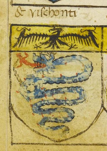 Arma dei Visconti dal codice trivulziano
