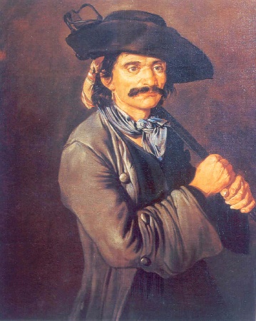 Immagine di un contadino del Seicento