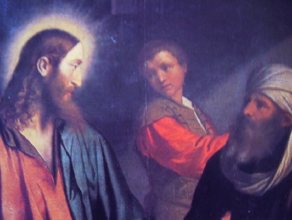 Moretto da Brescia: la cena di Gesù con Simone