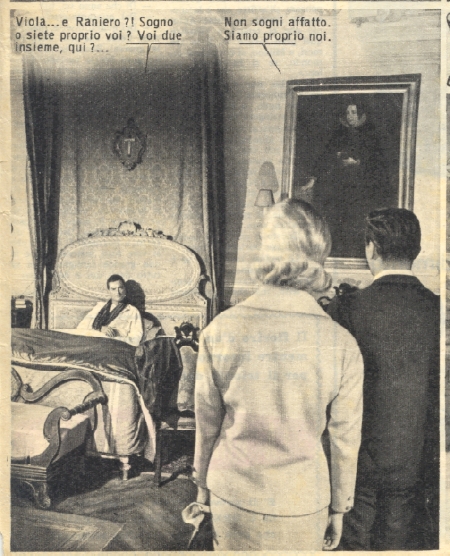 Una camera padronale della Villa Pirovano-Visconti