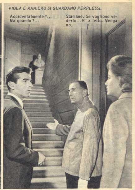 Scalone d'entrata alla Villa Pirovano-Visconti