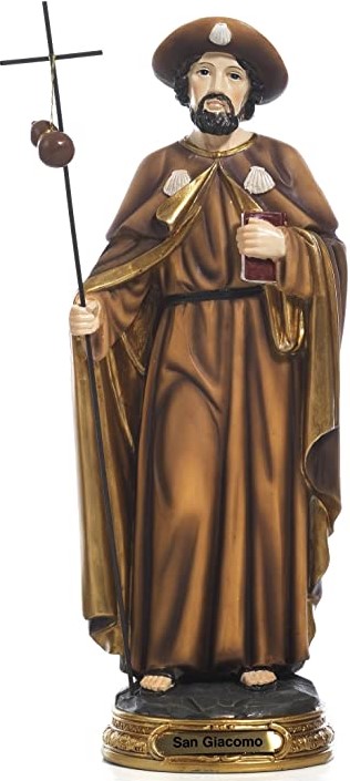 Statuetta di san Giacomo