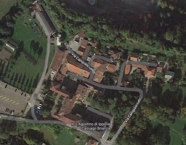 La localit Campi Asciutti a Cassago