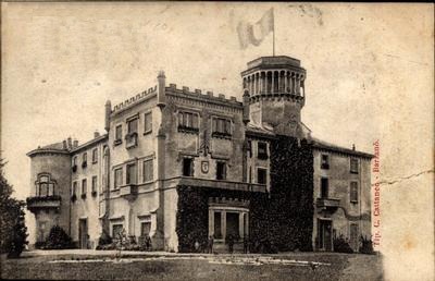 Casa da nobile a Cassago come si presentava nel Novecento