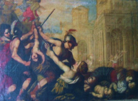 La strage degli innocenti voluta da re Erode