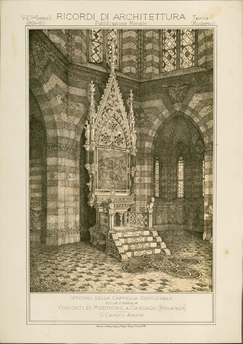 L'interno della chiesa Sepolcreto di san Salvatore a Tremoncino