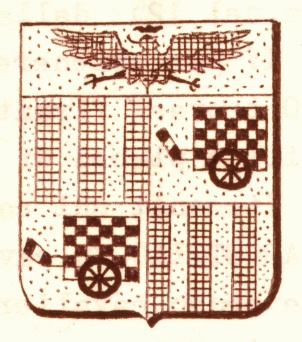 Stemma araldico degli Scaccabarozzi