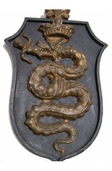 Stemma dei Nobili Visconti a Cassago (Museo Associazione S. Agostino)
