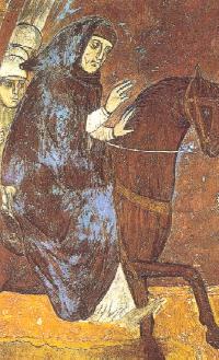Ottone Visconti in un affresco trecentesco