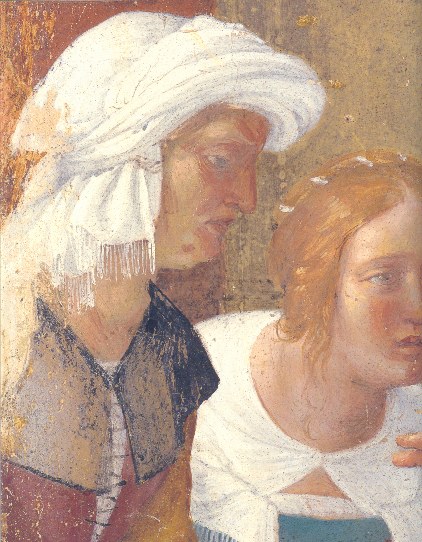 Le due lavandaie del vestito rimasto senza macchia