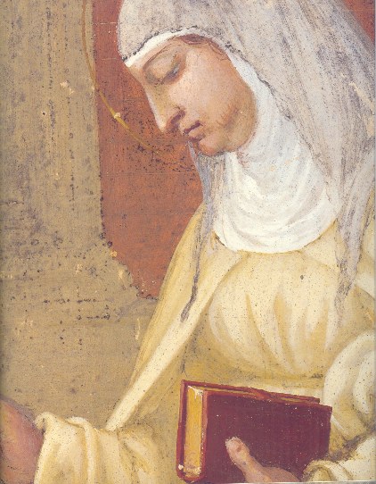 Brigida nel miracolo del vestito rimasto senza macchia