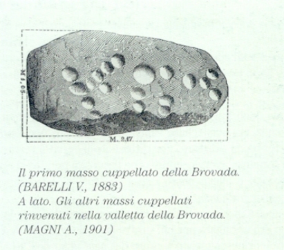 Immagine dei Massi coppellati alla Brovada