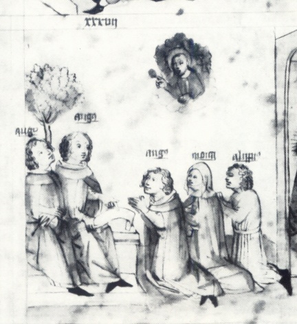 Historia Augustini: Agostino a Cassiciaco è afflitto da un forte mal di denti