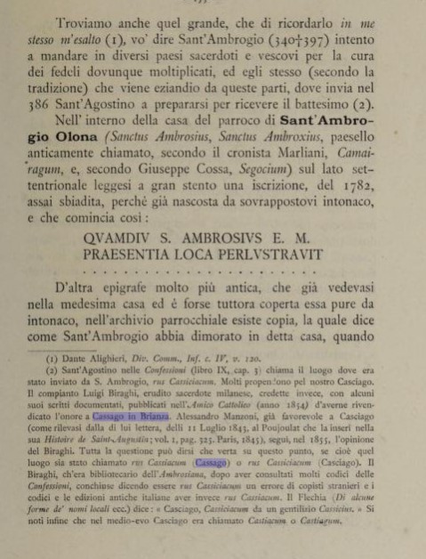 Il brano di Pierfranco Volont