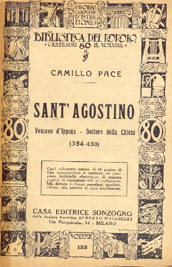 La copertina del libro edito nel 1928