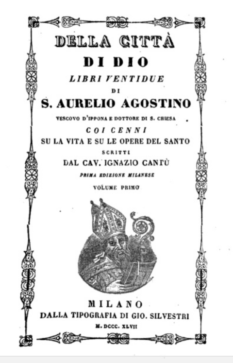 Il frontespizio del libro di Ignazio Cantù