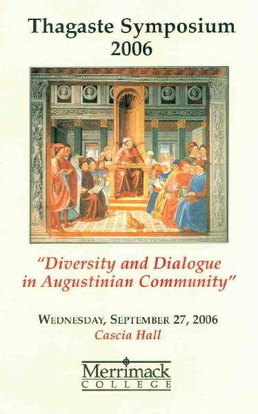 Frontespizio della brochure del Convegno
