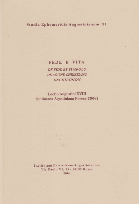 Copertina degli Atti della settimana Pavese