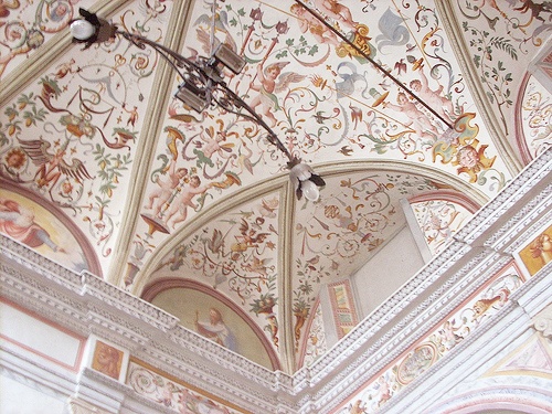 Particolare della Sacrestia in san Pietro in Ciel d'Oro