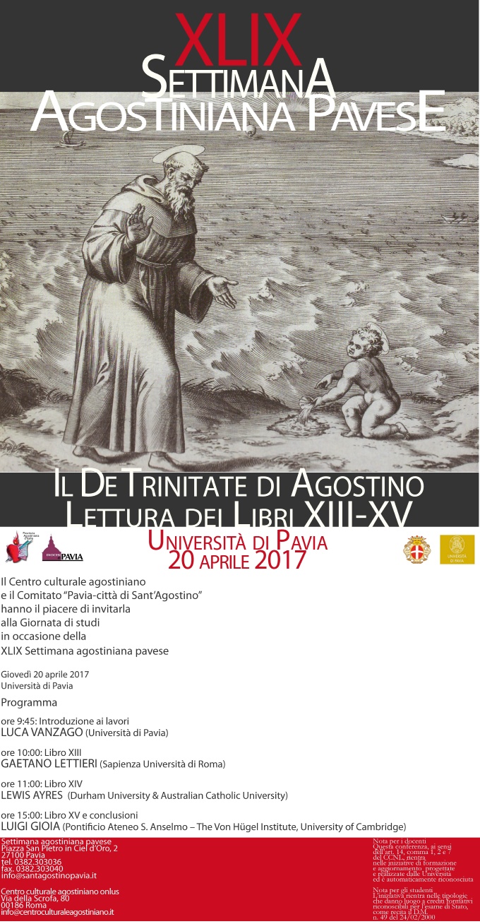 La locandina della manifestazione pavese
