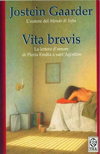 La copertina del libro di Jostein Gaarder
