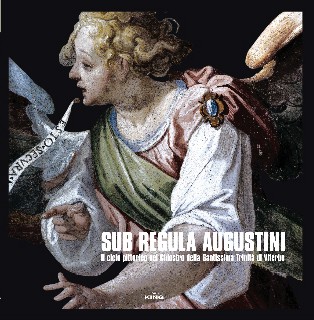 La copertina del libro del ciclo pittorico di Viterbo