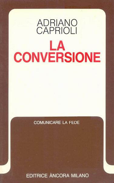 La copertina del libro di Adriano Caprioli