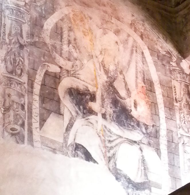 Sant'Agostino magnus Pater nel convento di S. Nicola da Tolentino ad Actopan in Messico