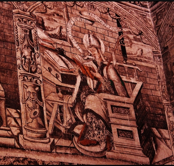 Bartolomeo da Urbino nel convento di S. Nicola da Tolentino ad Actopan in Messico