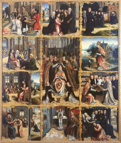 La Tavola di Jan van Scorel nella chiesa di Santo Stefano a Gerusalemme