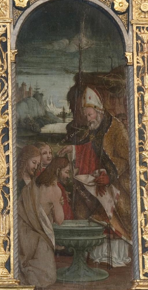 Battesimo di Agostino a Milano